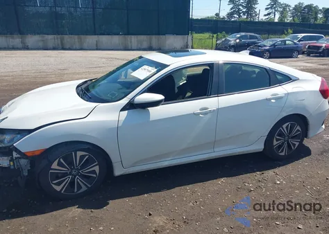 2018 Honda Civic Ex-T from USA, damaged, VIN JHMFC1F34JX024754
